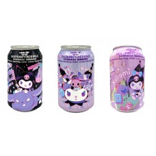 0X-70234 HIGH UP #KUROMIFYTHE WORLD Sanrio Kuromi Japanese Ramune -Sparkling Water Lemon Warabi Mochi Flavor