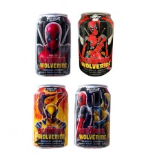 0X-70632 HIGH UP Deadpool X Wolverine Japanese Ramune Spakling Water Lemon Warabi Mochi Flavor