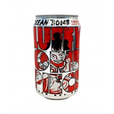 0X-54248 OCEAN BOMB ONE PIECE LUFFY SPARKLING WATER (YOGURT) 11.15 Oz (330ml)