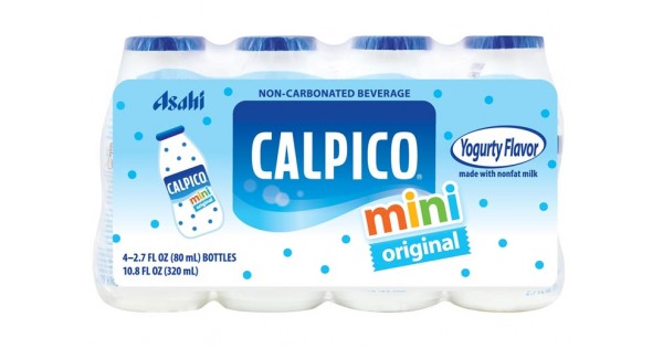 0X-92743 Calpico Non carbonated Beverage MINI Original 4 - 2.7 Fl Oz (80ml)