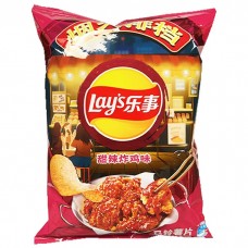 0X-93340 Lays Potato Chips Sweet Spicy Chicken 2.46 Oz (70 g)