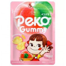 0X-78446 FUJIYA Peko Gummy (Peach) 1.76 Oz (50g)