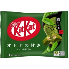 0X-18220 Japanese Kit Kat Matcha Green Tea Mini Kit Kat mini Chocolate 4.38 Oz 124 g