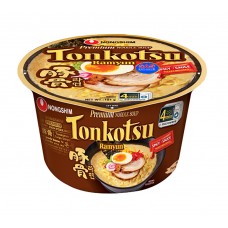 0X-05341 Nongshim Premium Tonkatsu Ramen Cup Noodle 3.56 Oz (101 g)