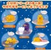 SR-86550 Gudetama 5th Anniversary Mascot Collection Vol. 6 200y - Set of 5