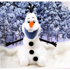 CM-06153 Sega Prize Frozen Olaf Jumbo Plush 35 cm