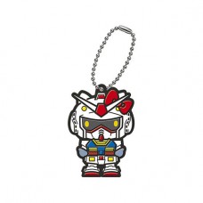 SR-45437 Gundam x Hello Kitty Capsule Rubber Mascot 300y - Gundam x Hello Kitty