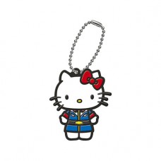 SR-45437 Gundam x Hello Kitty Capsule Rubber Mascot 300y - Amuro x Hello Kitty