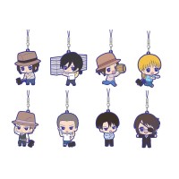 01-75719 Attack on Titan - The Final Season Capsule Rubber Mascot 3 300y - Set of 8