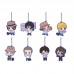 01-75719 Attack on Titan - The Final Season Capsule Rubber Mascot 3 300y - Set of 8