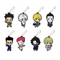 01-96335 HUNTER×HUNTER Capsule Rubber Mascot 300y - Set of 8