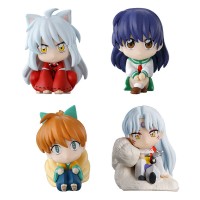 01-10635 Inuyasha Town Adventure Mini Figure 300y - Set of 4