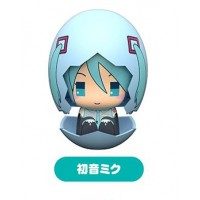 01-44691 Piyokuru Vocaloid  “Hatsune Miku 01”  Egg Capsule  Keychain Mascot 400y - Hatsune Miku