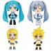 01-05239 Vocaloid Hatsune Miku Deforme Mini Figure Mascot Collection - Set of 4