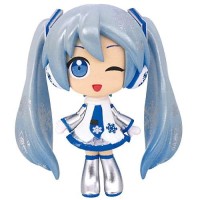 01-05239 Vocaloid Hatsune Miku Deforme Mini Figure Mascot Collection - Hatsune Miku Snow