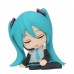 01-06644  Vocaloid Hatsune Miku Katazun Sleeping Mascot Mini Figure 400y - Set of 4