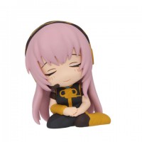 01-06644  Vocaloid Hatsune Miku Katazun Sleeping Mascot Mini Figure 400y - Megurine Luka