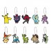 02-48863 Pocket Monsters Pokemon Capsule Rubber Mascot Vol.13 300y - Set of 10