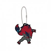 02-48863 Pocket Monsters Pokemon Capsule Rubber Mascot Vol.13 300y - Zoroark