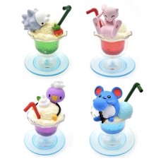 02-06624 Pokemon Yummy Sweets Mascot Vol. 03 Mini Figure 300y - Set of 4