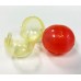 Gashapon Empty Capsule 52mm Tab Style Assorted Colors -  25 Count