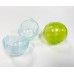 Gashapon Empty Capsule 52mm Tab Style Assorted PASTEL Colors -  25 Count