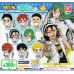 01-97039 Bandai YowaMushi Pedal Grande Road In Summer Capsule Clear Key Chain 300y - Onoda Sakamichi