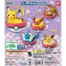 02-29335 Pokemon Pocket Monsters Tea Cup Time Mascot Figure Collection Vol. 5 300y - Set of 5