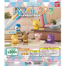 02-41969 Pokemon Figure x Clip Vol. 3 300y - Set of 6