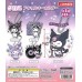 SR-28939 Sanrio Kuromi Acrylic Keychain 300y