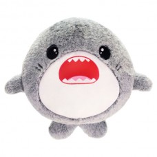 MS-70125 Cutie Beans Gumball Round  Huggable Plush Shark 11"