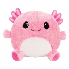 MS-10768 Cutie Beans Gumball Round Huggable Plush Axolotl 8.5"