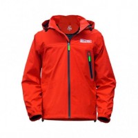 A.T. Field Evangelion Work Stretchy Rain Jacket - RED (S)