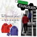 A.T. Field Evangelion Work Stretchy Rain Jacket - RED (M)