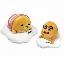 SR-10021 Gudetama  Lazy Egg Plush - Bacon / Glasses - One Random