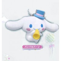 SR-87906 Cinnamoroll Pastel  Circus Mini Figure Mascot Key Chain 200y - Cinnamoroll Horn