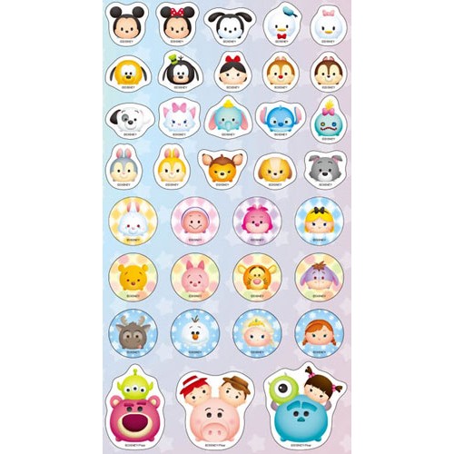 Disney TSUM TSUM Sticker Book 500 pcs Japan –