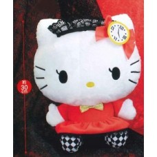 AMU-PRZ5898 Hello Kitty in Wonderland Black Lace BIG plush